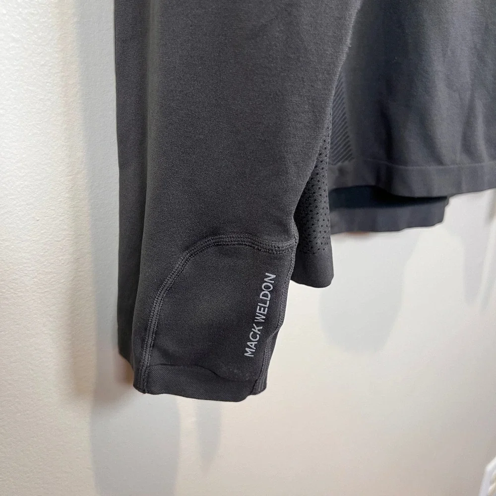 Mack Weldon Stealth Hoodie Pullover Athletic Top Mens Medium Gray Activewear